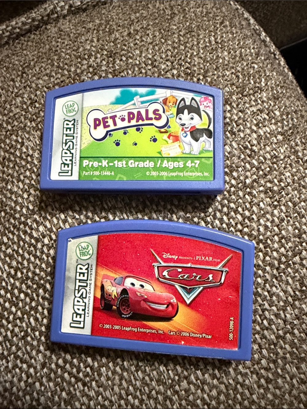 Leap Frog Leapster Games Cars & Pet Pals